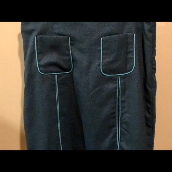 Skunkfunk green mini skirt made in Spain size 4 twee - Picture 2 of 7